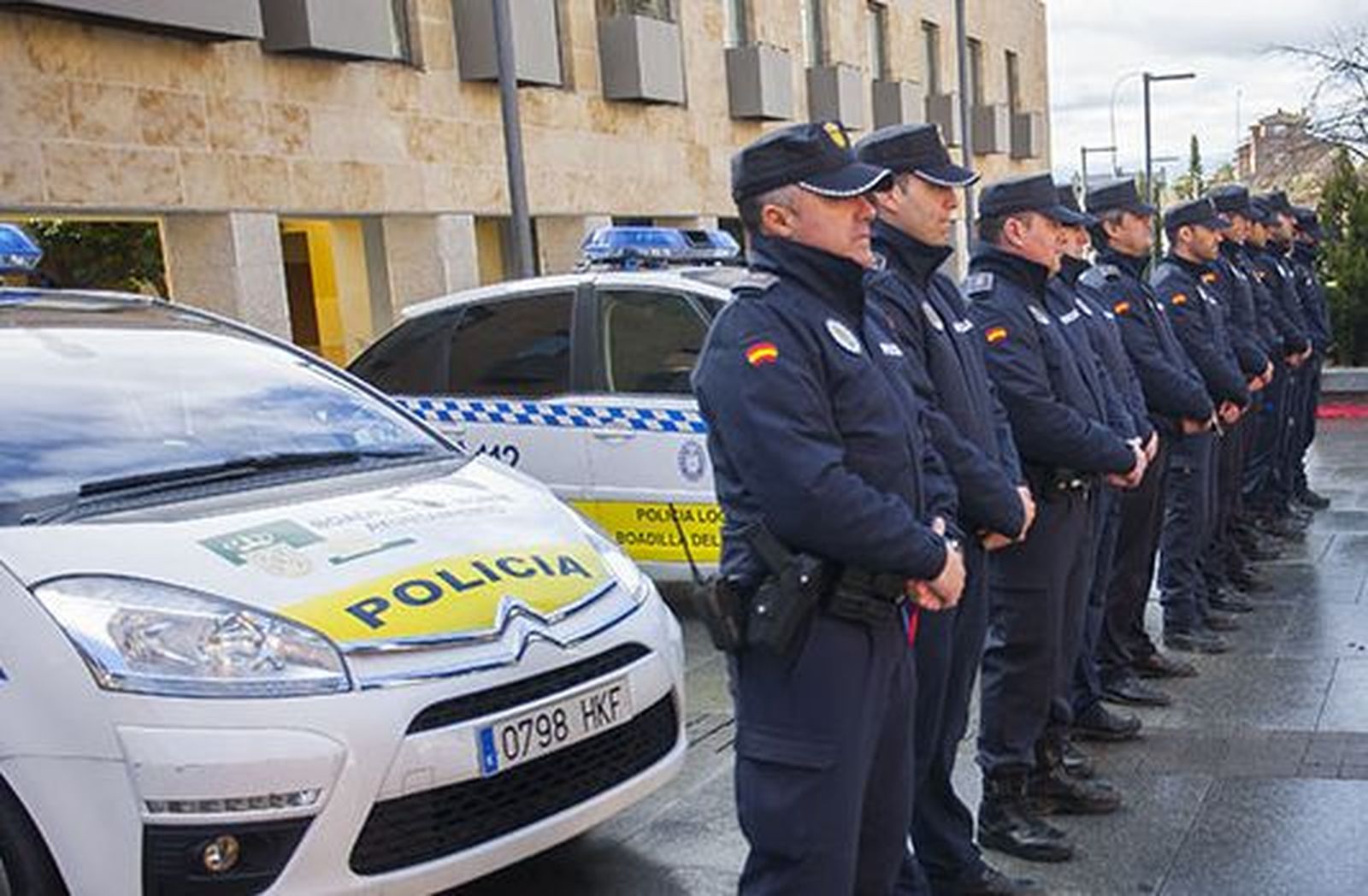 Agentes de la Policía de Boadilla del Monte