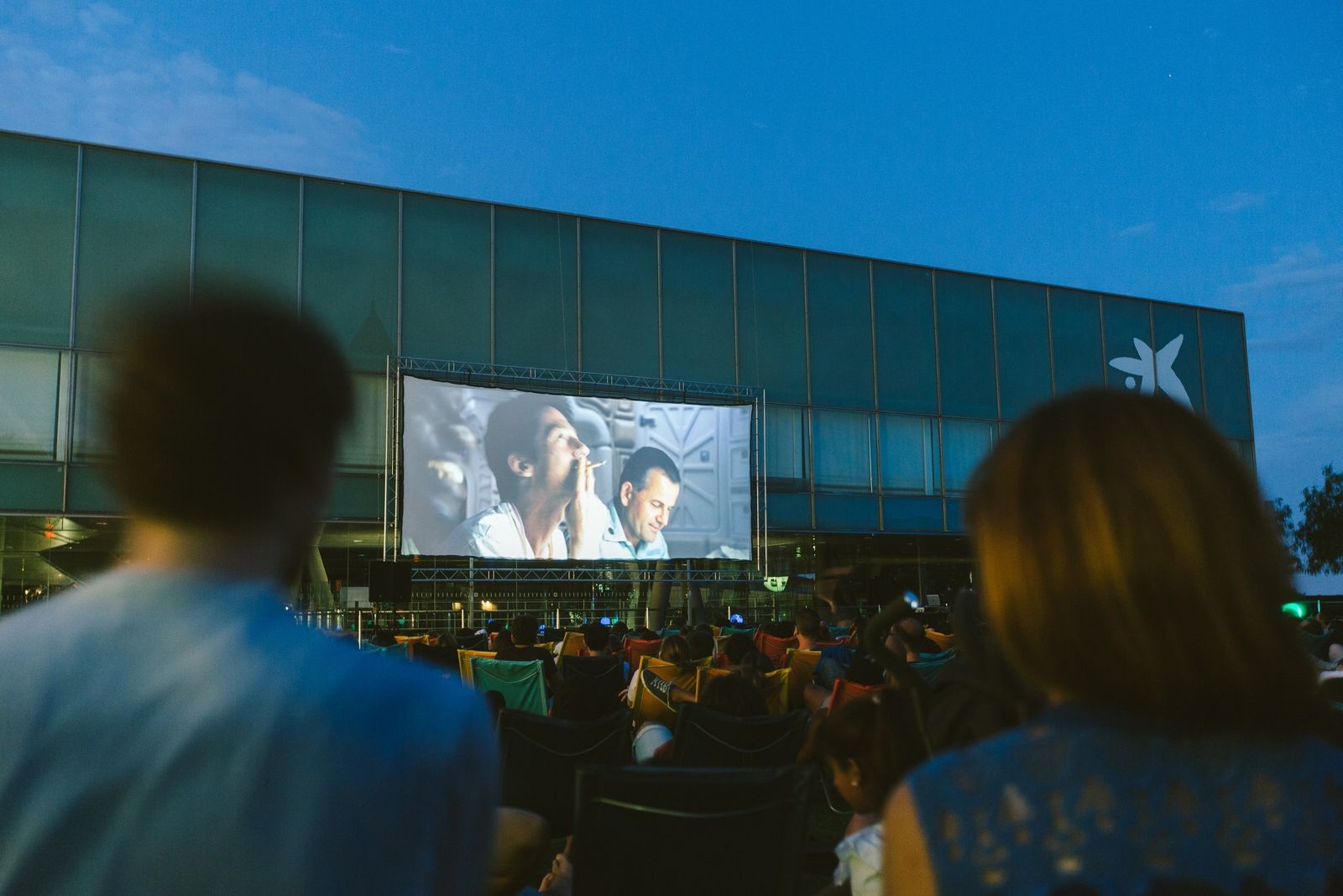 Imagen de un cine de verano