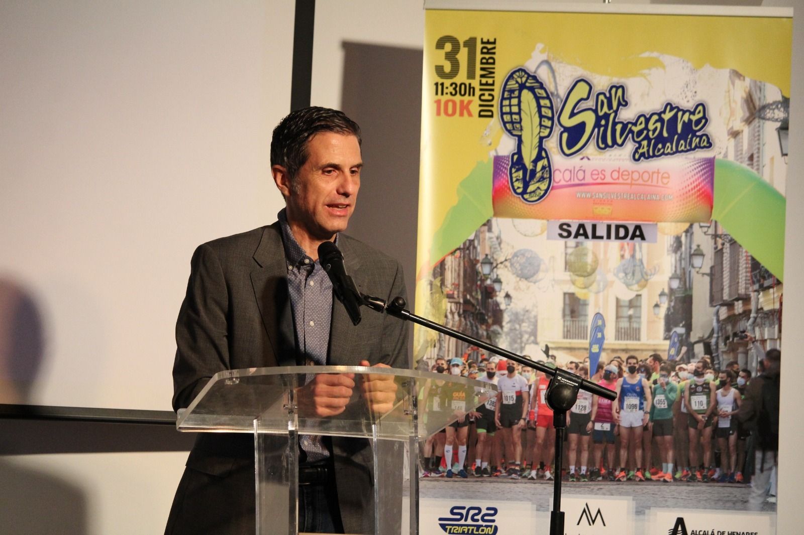 El alcalde de Alcalá de Henares presenta la San Silvestre
