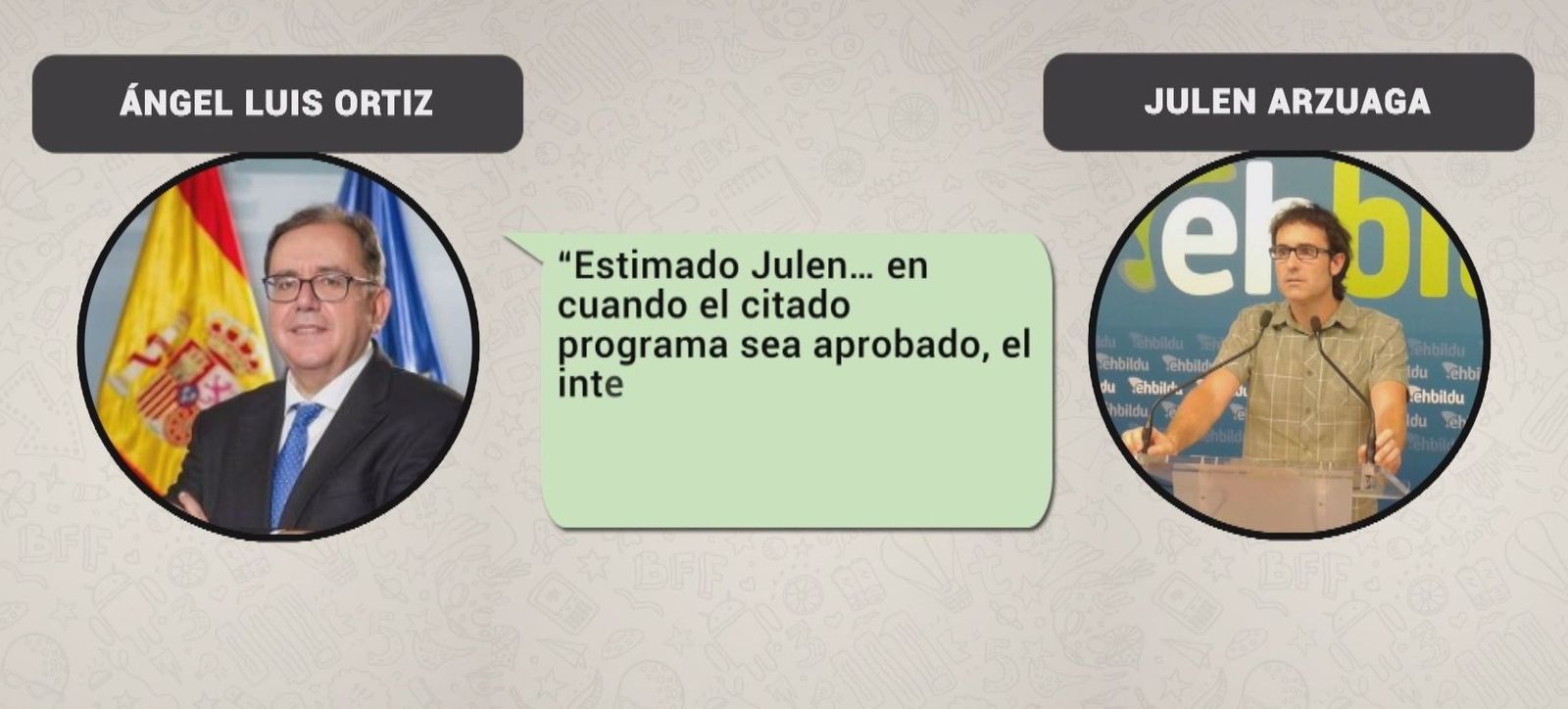Interior y Bildu compartían información sensible sobre política penitenciaria