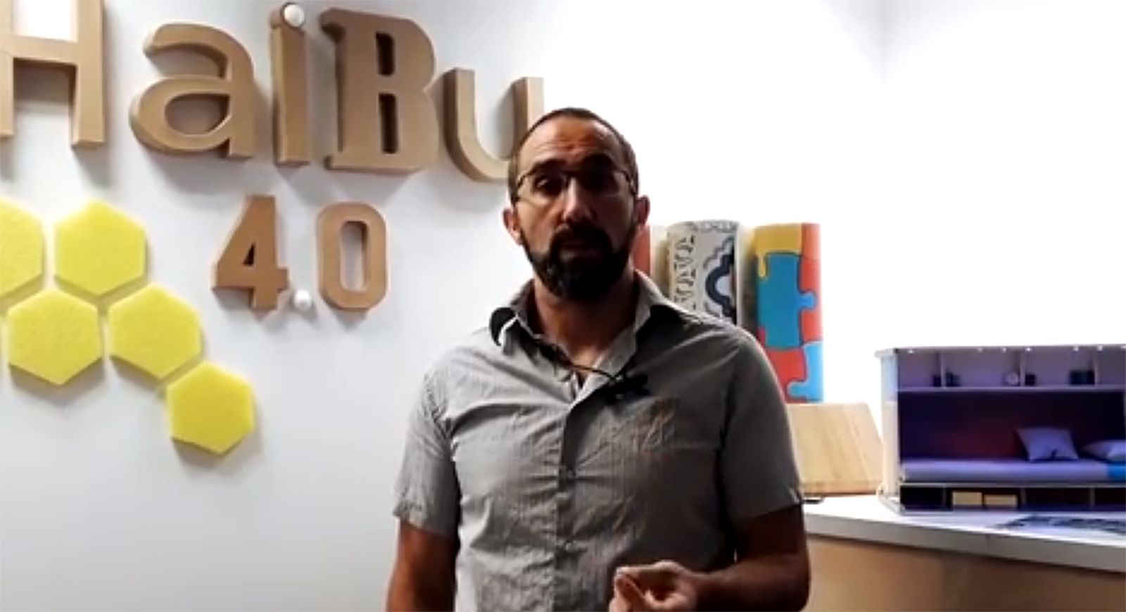 Marc Olivé, promotor de la empresa de pisos colmena Haibu 4.0