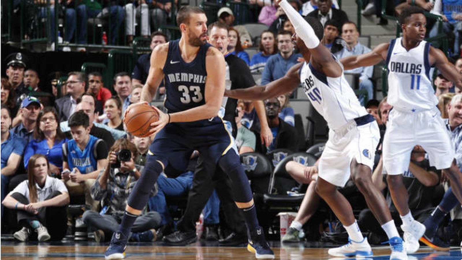 Marc Gasol ante Dallas