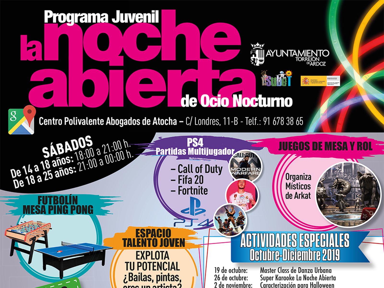 La 'Noche Abierta'