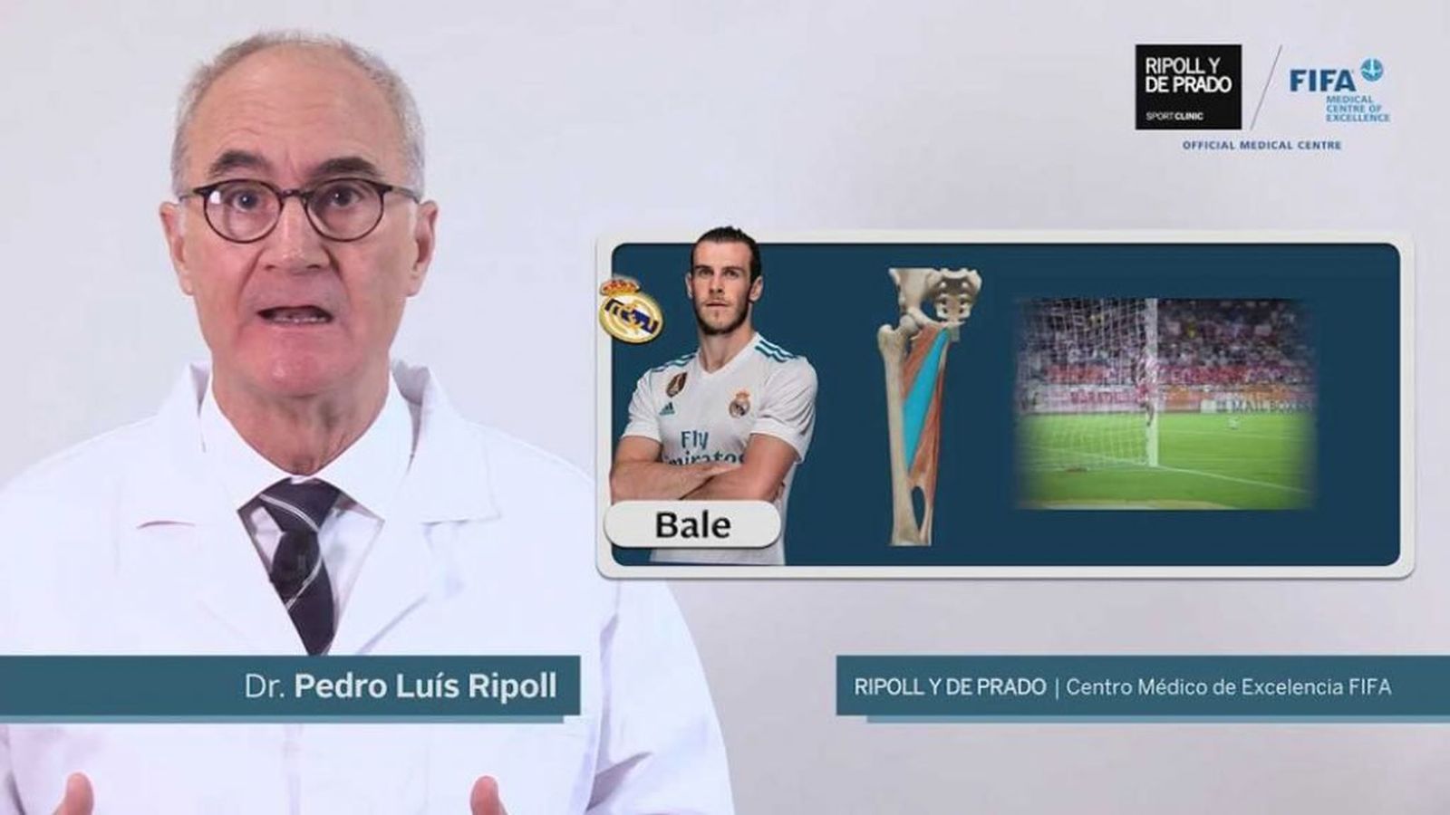 Pedro Luis Ripoll, traumatólogo y médico de excelencia FIFA