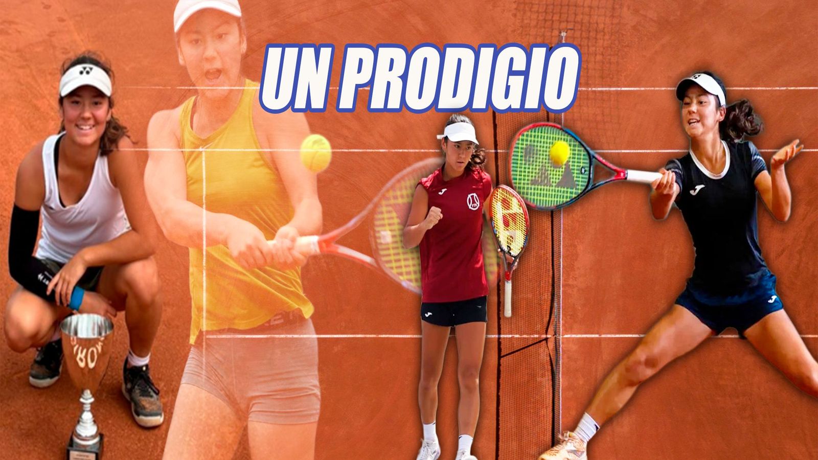La madrileña Shiori García, el futuro del tenis