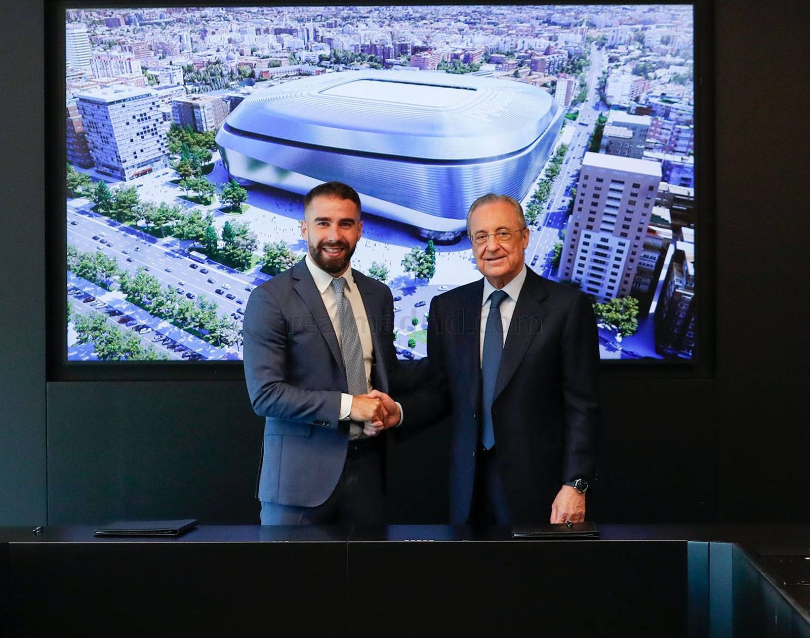 Carvajal y Florentino Pérez