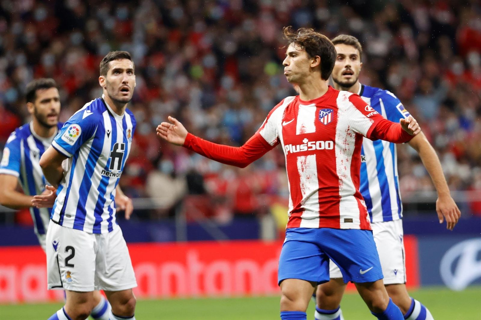 Joao Felix ante la Real Sociedad
