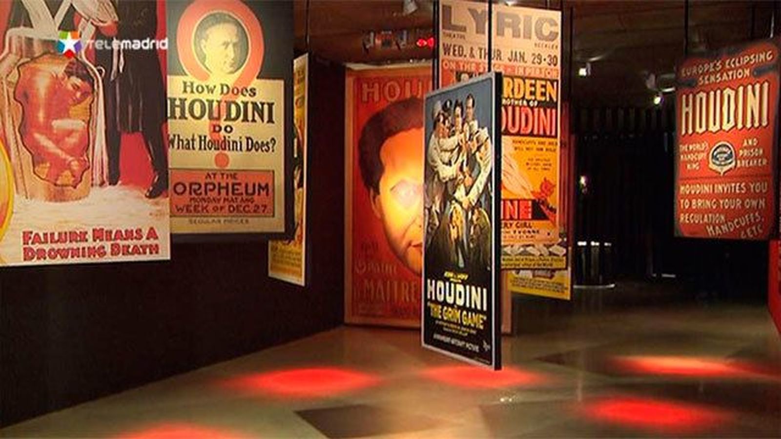 "Houdini, las leyes del asombro", un repaso por la historia de la magia