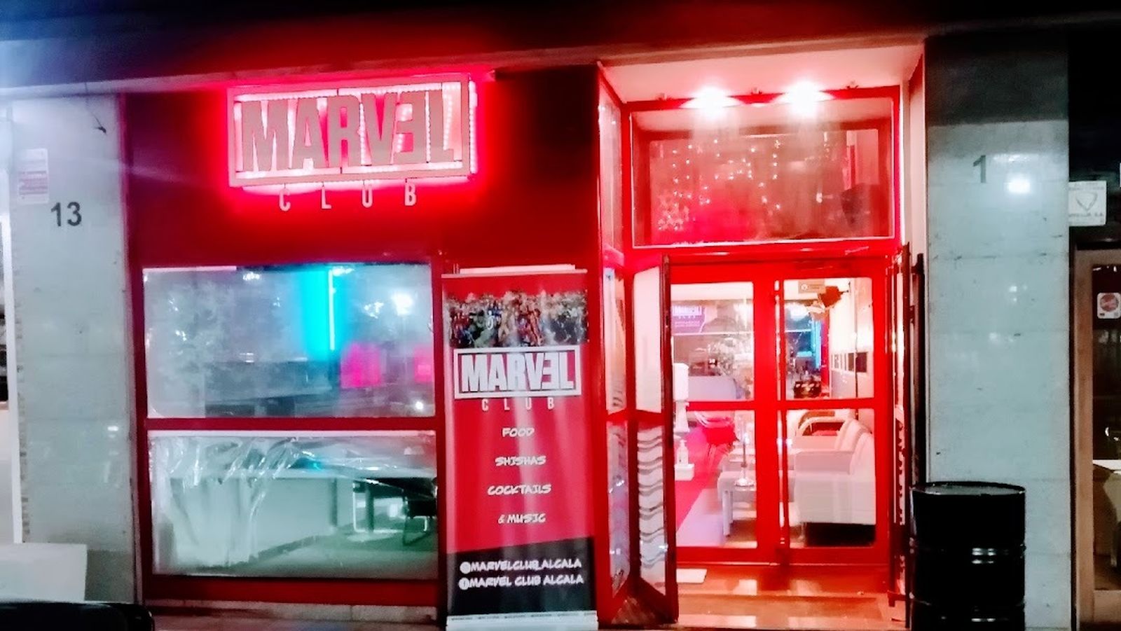 Discoteca Marvel, en Alcalá de Henares