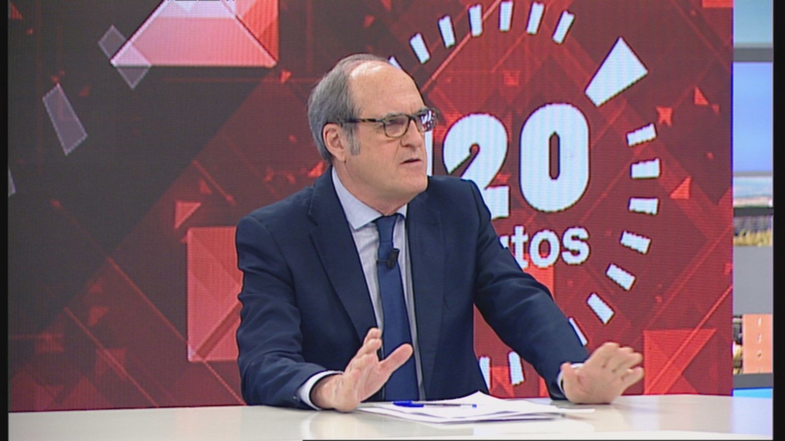 Ángel Gabilondo en Telemadrid: "Hay espacios sanitarios en Madrid que no están habilitados"