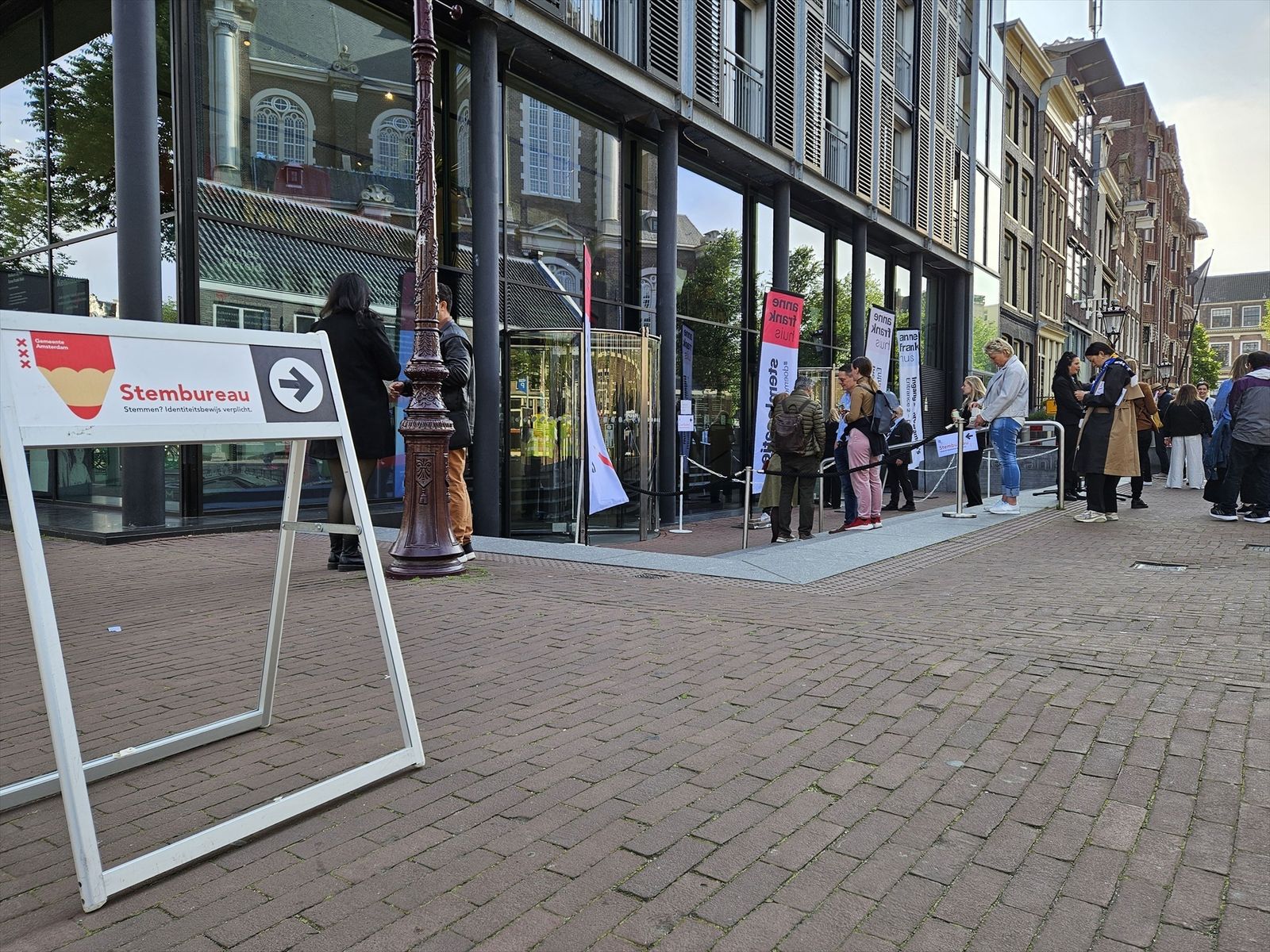 Jornada electoral en Amsterdam