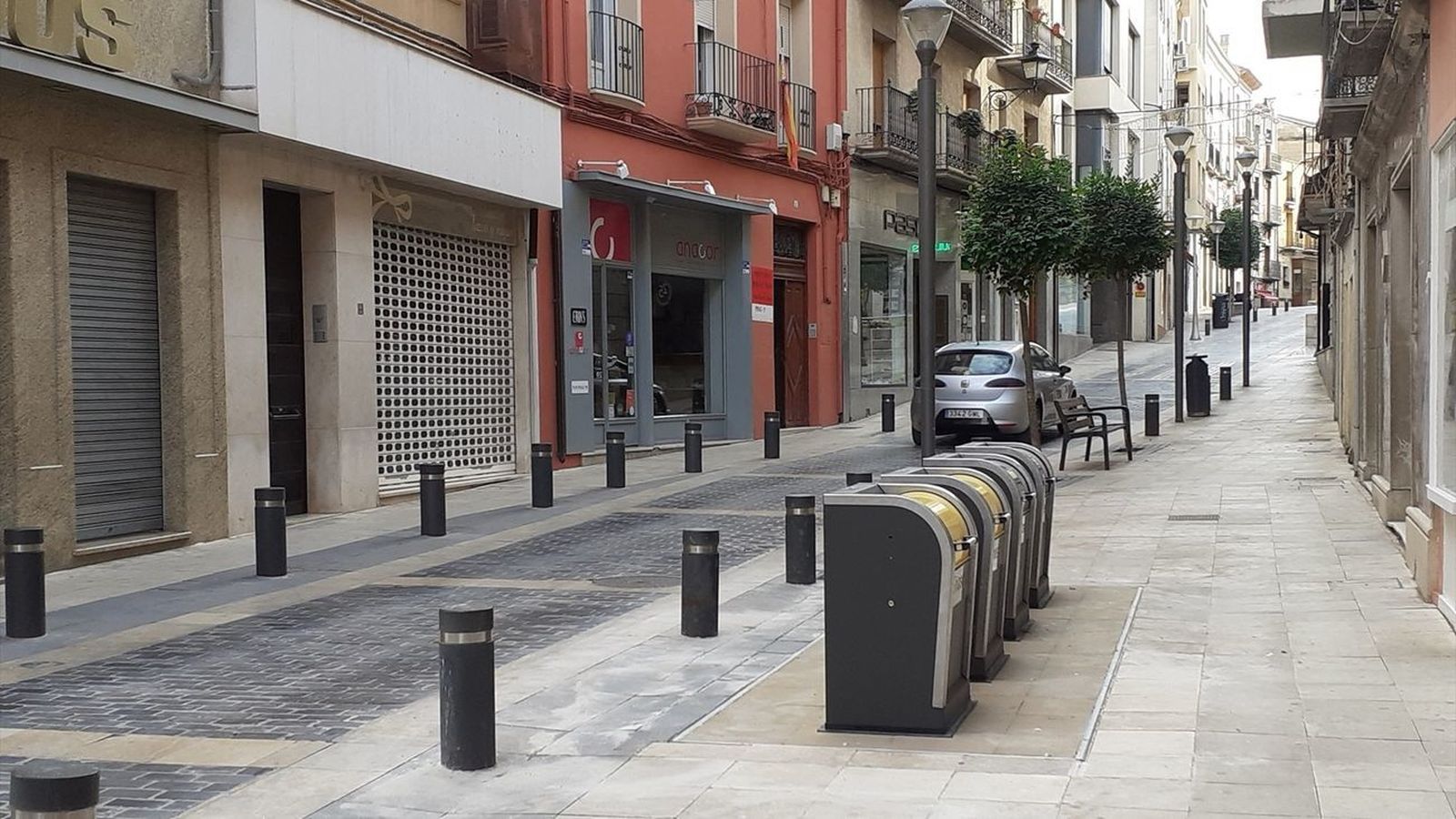 Contenedores soterrados en el distrito de Salamanca