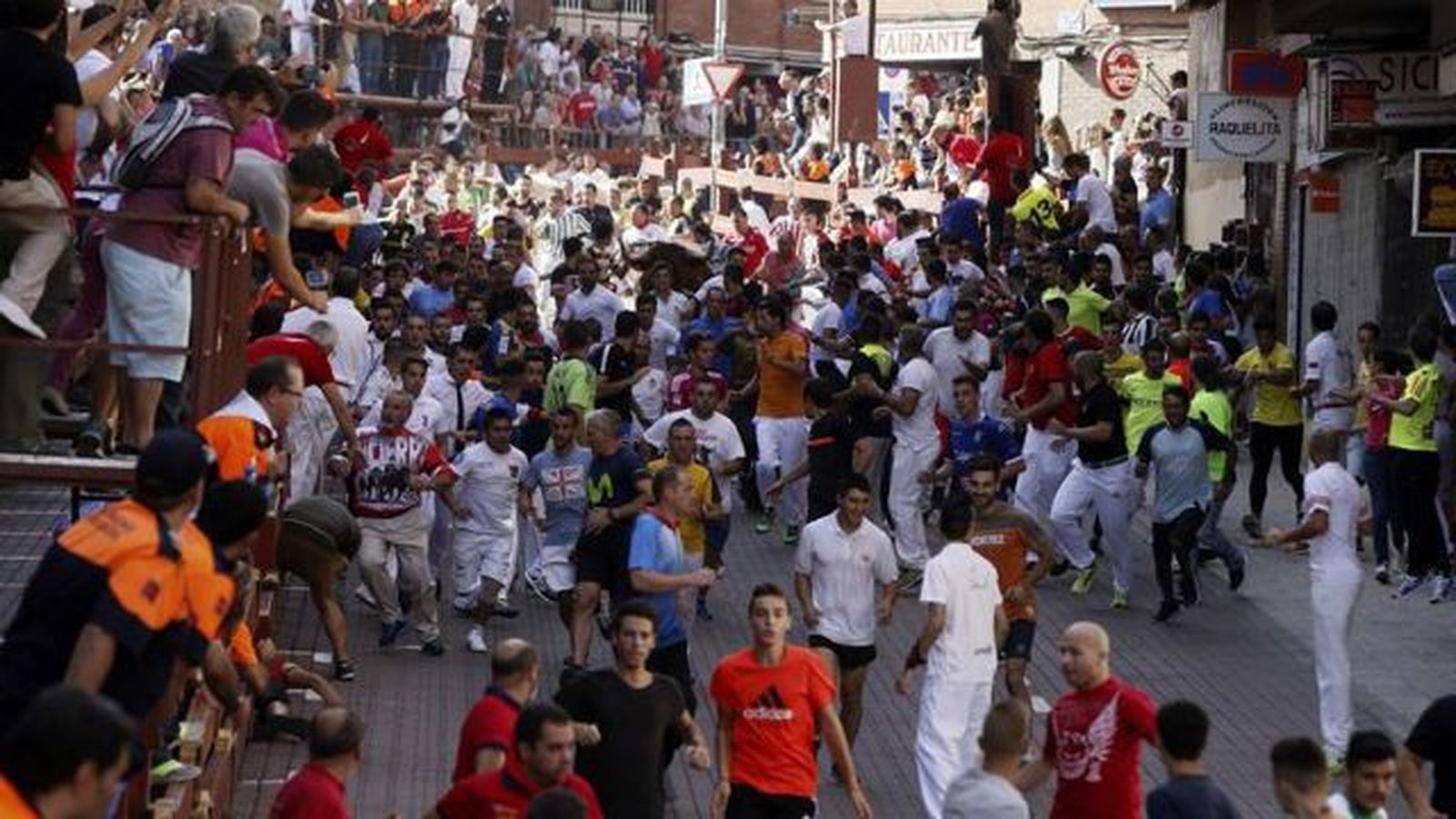 Cuatro heridos leves en el segundo encierro de San Sebastián de los Reyes