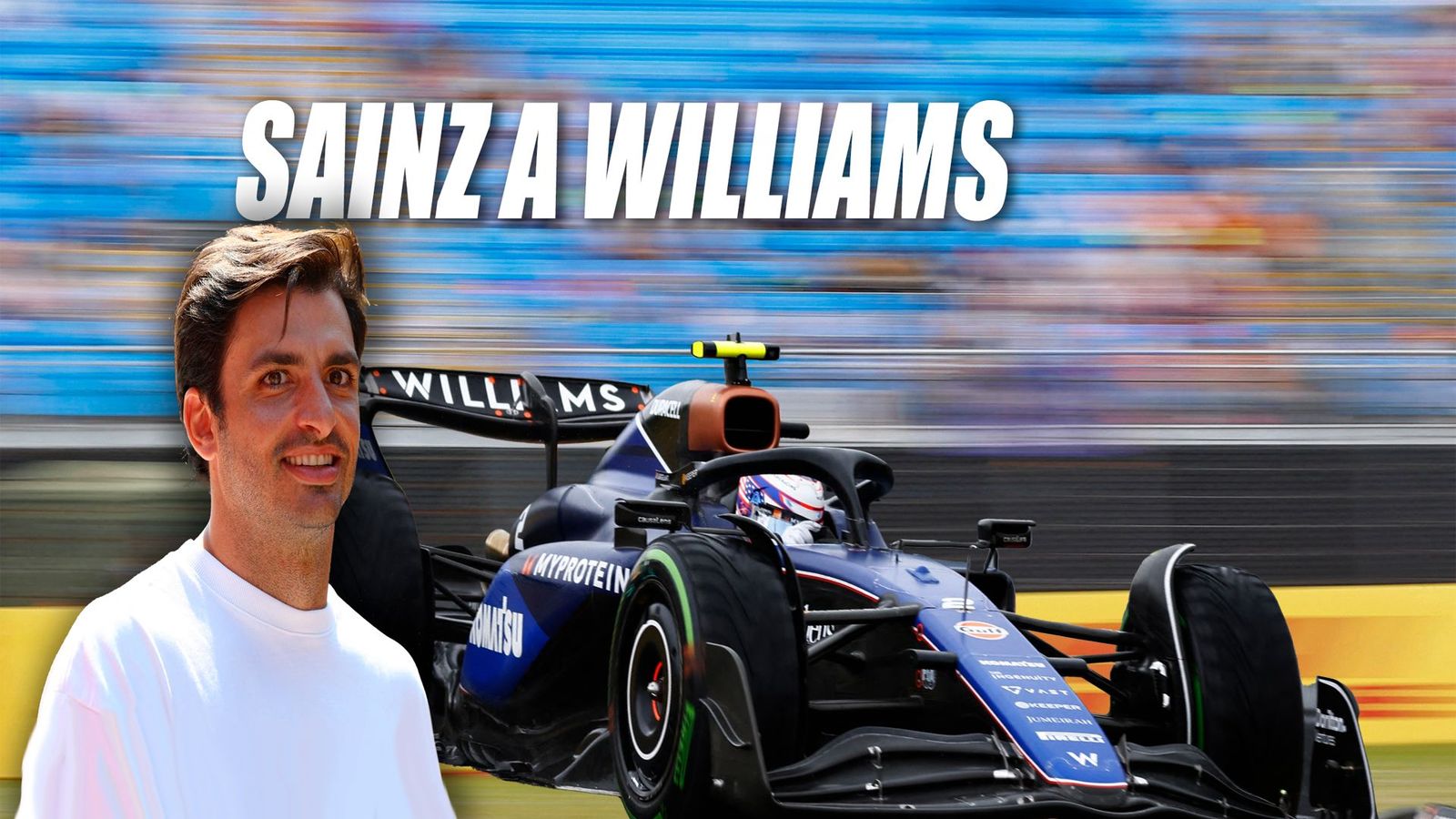 Carlos Sainz ficha por Williams