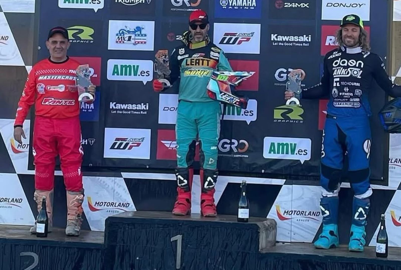 Podio del Nacional de MX