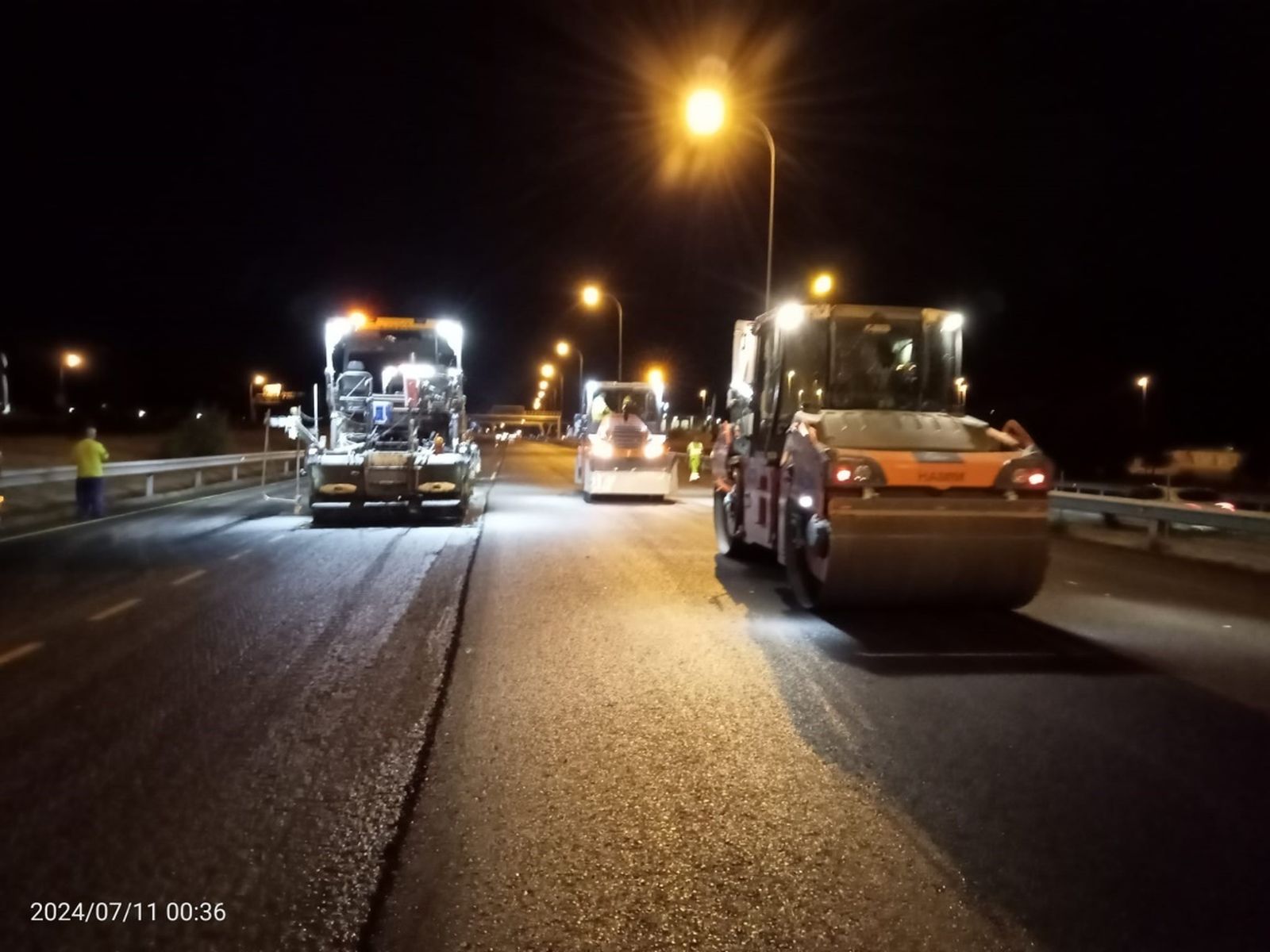 Obras en la A-6