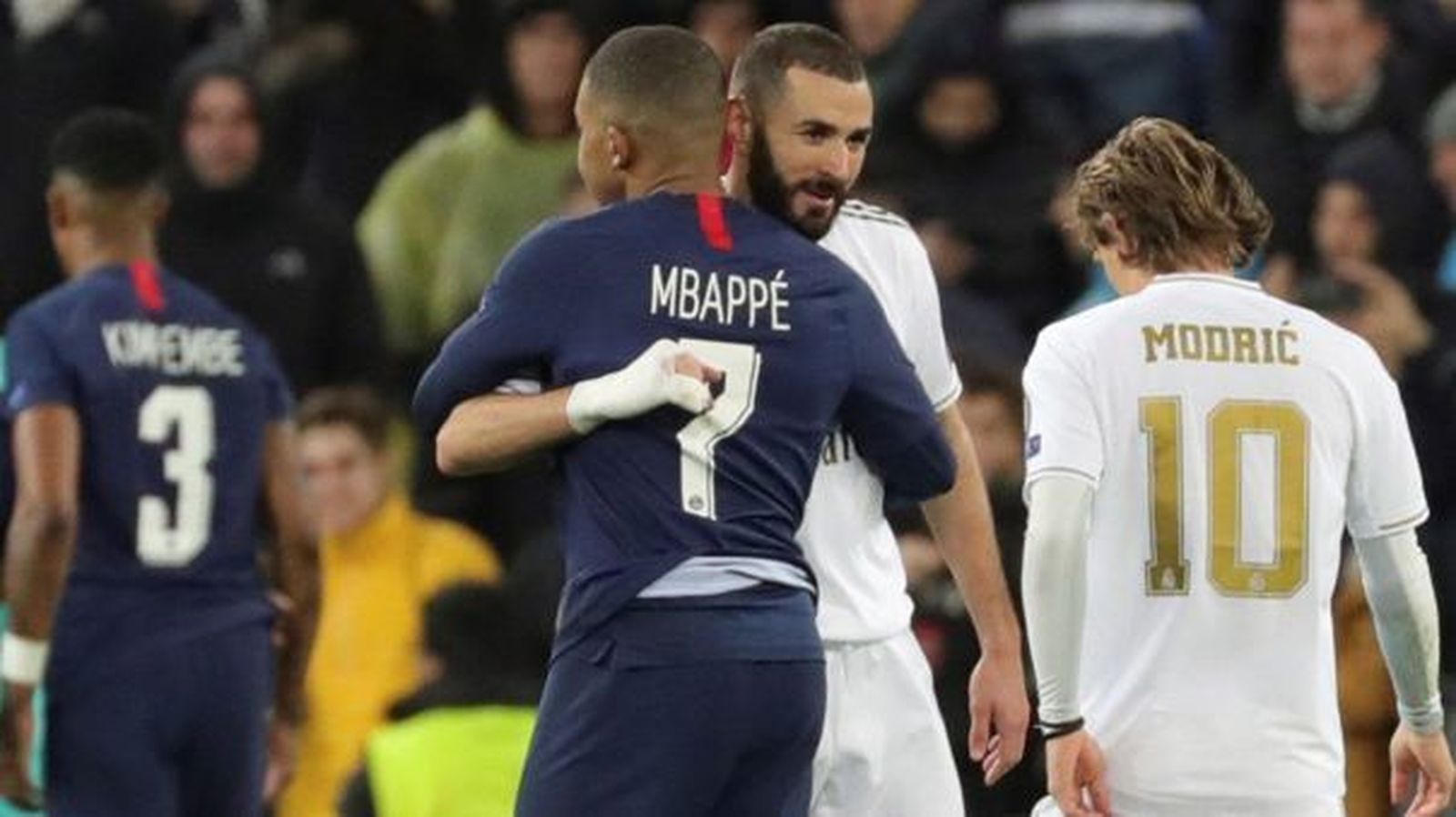 Benzema y Mbappé