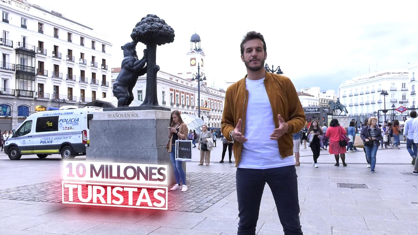 Madrid es Cifra analiza los números del turismo desde la Puerta del Sol