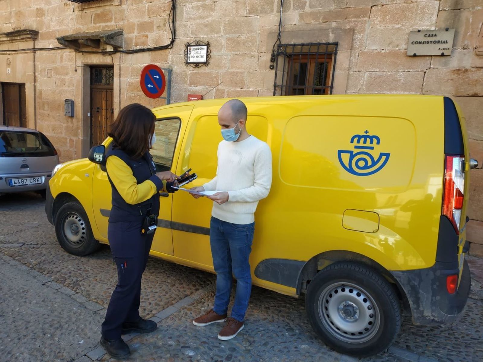 Servicio de reparto de Correos en zonas rurales
