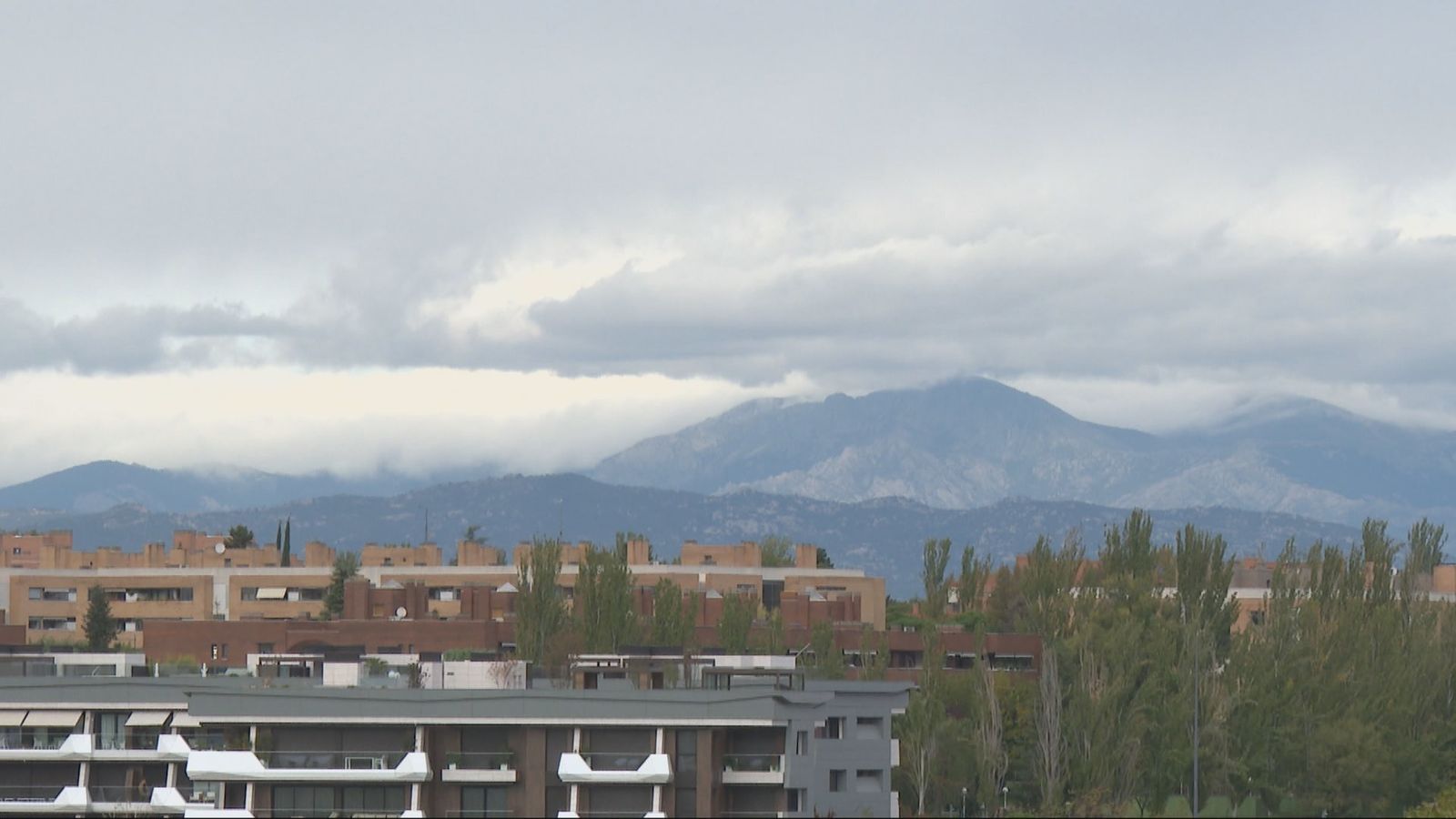 Nubes en la sierra madrileña