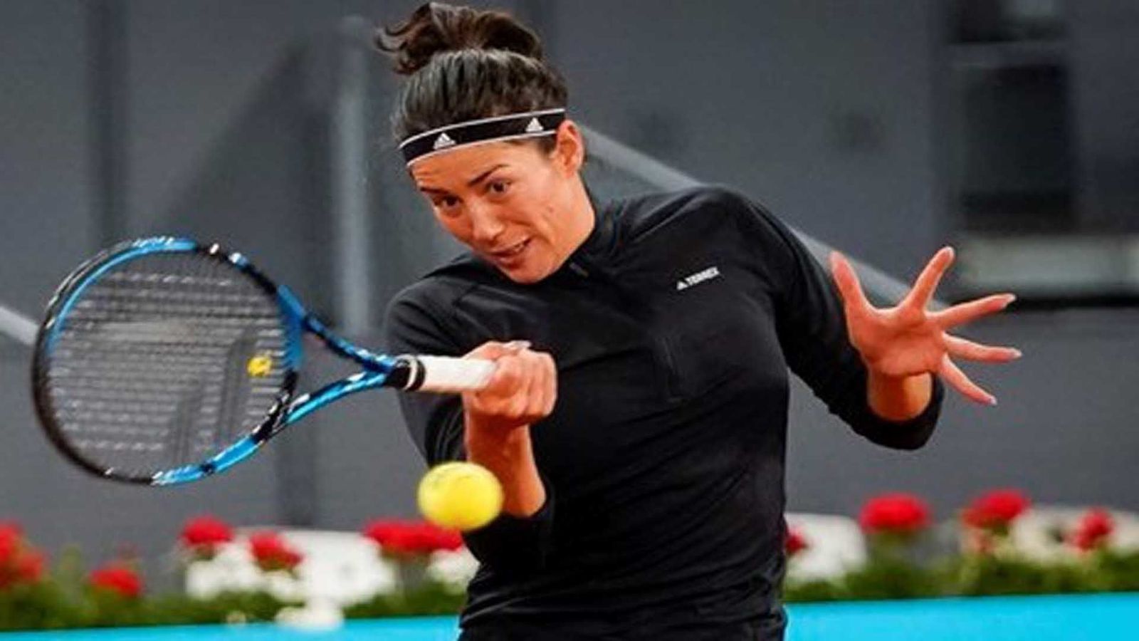 Muguruza, baja en el Madrid Open por una lesión muscular