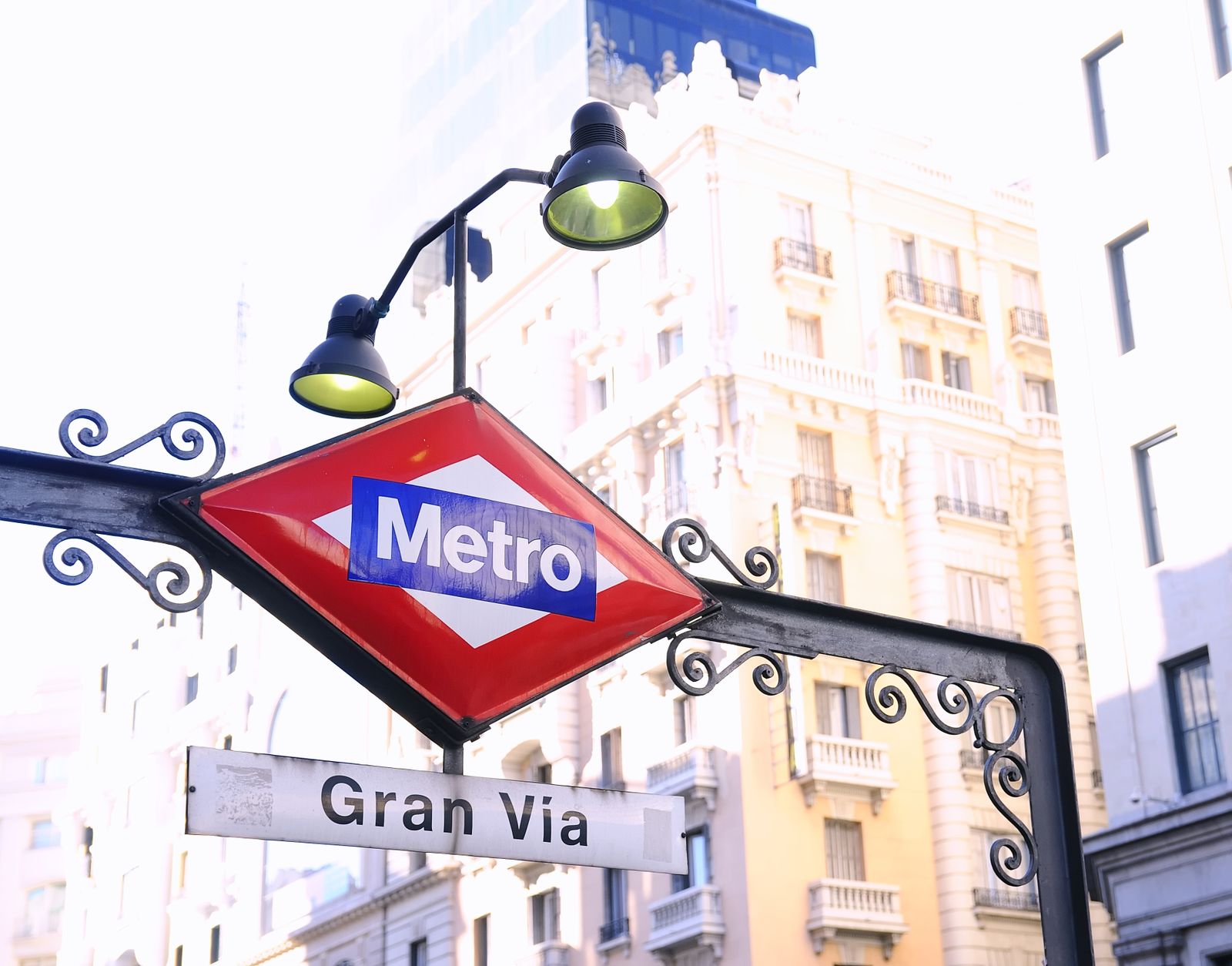 Estación de Metro en Gran Vía