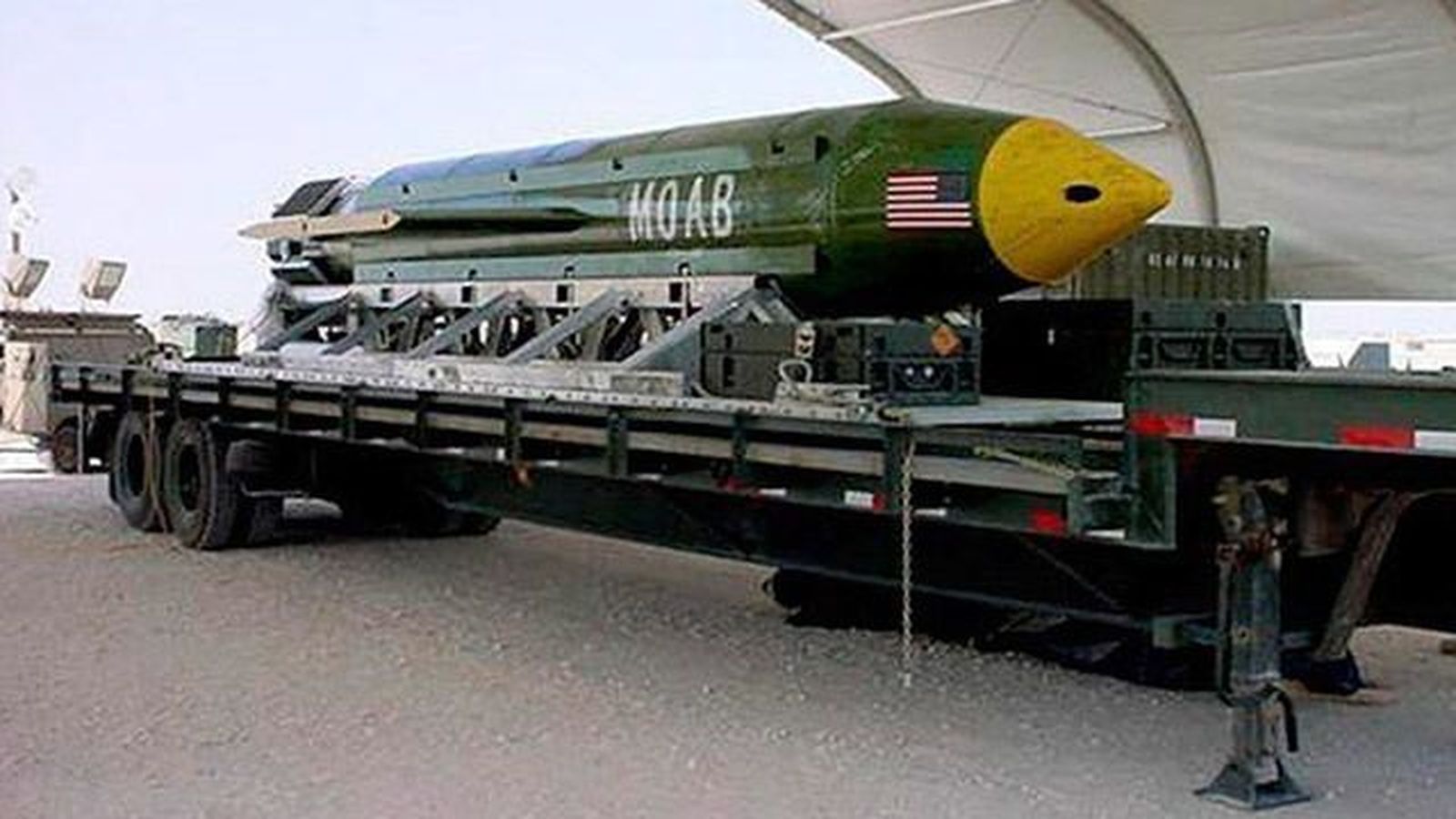 EEUU usa por primera vez la "Madre de todas las bombas" contra EI en Afganistán