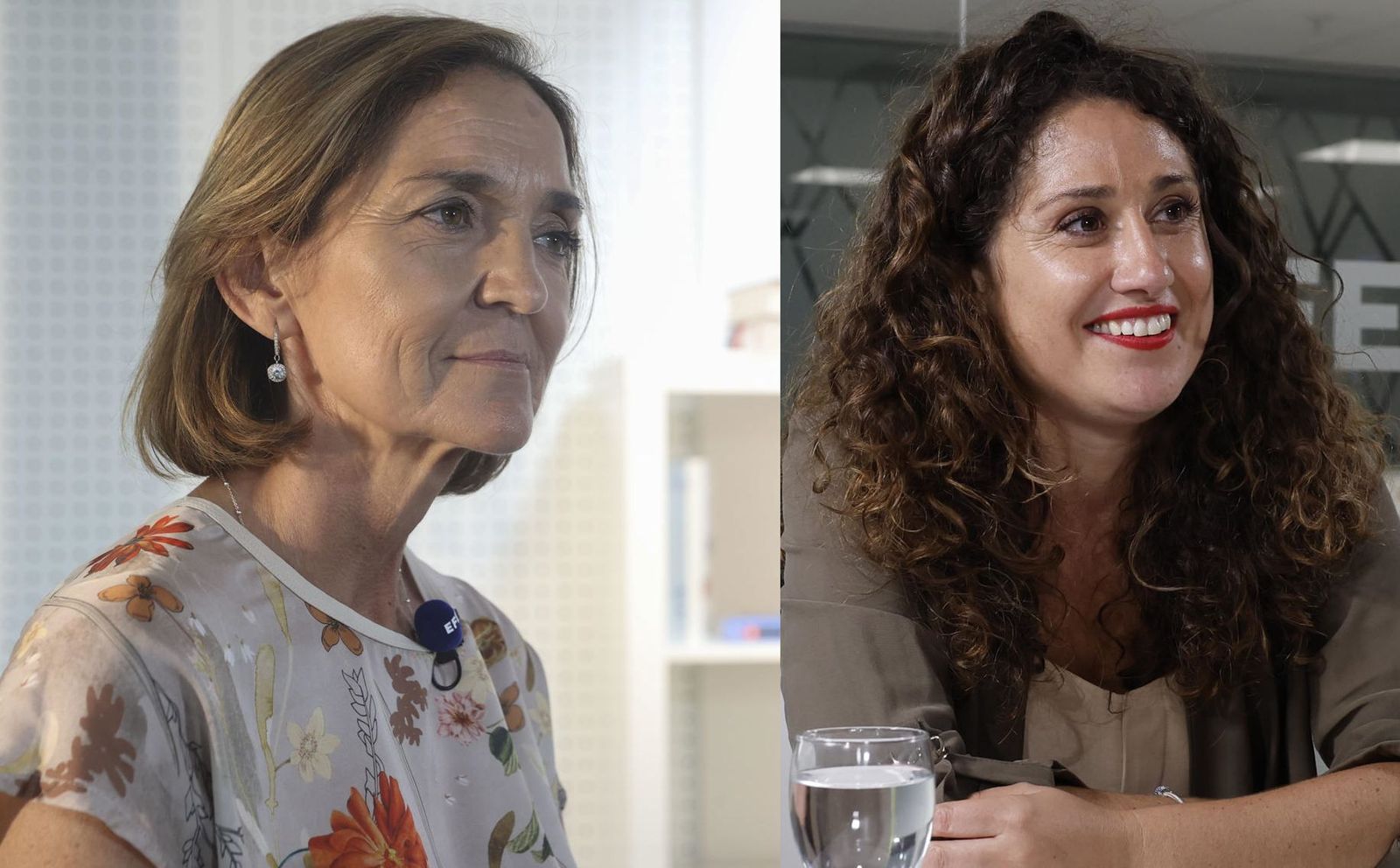 Las candidatas socialistas a la Alcaldía de Madrid, Reyes Maroto y Enma López