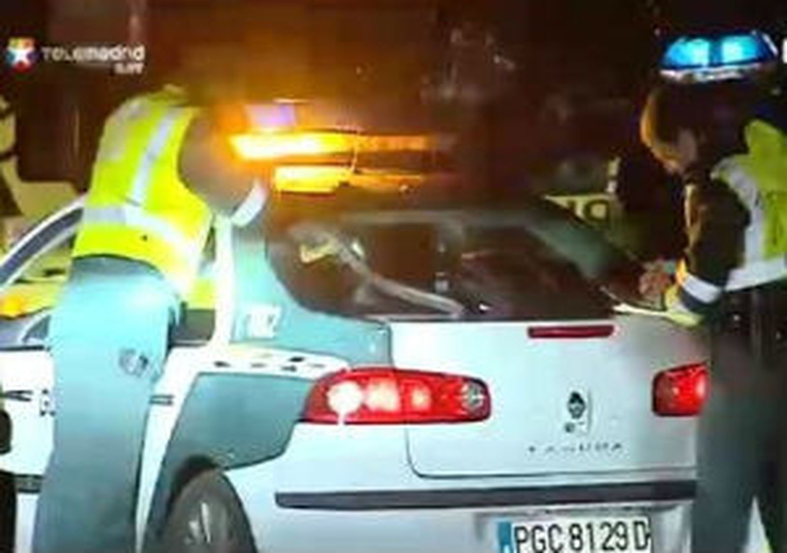 Dos heridos en la A-42 tras un choque frontal provocado  por otro kamikaze