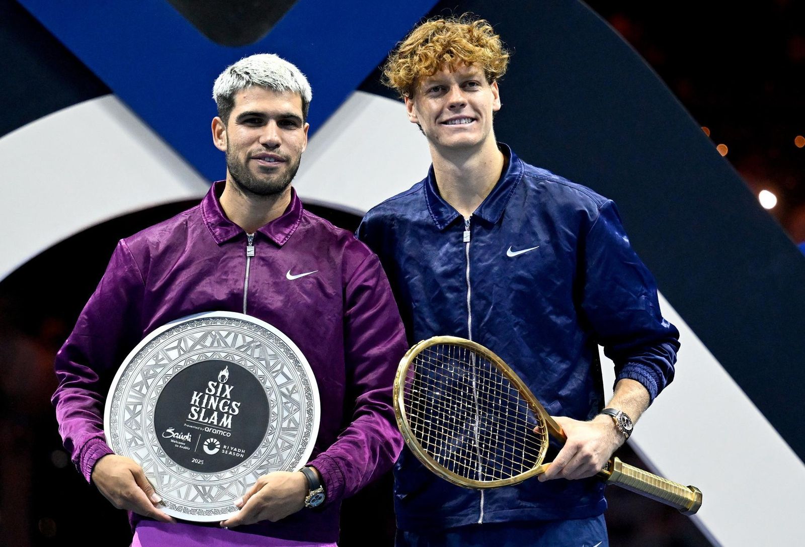 Sinner y  Alcaraz