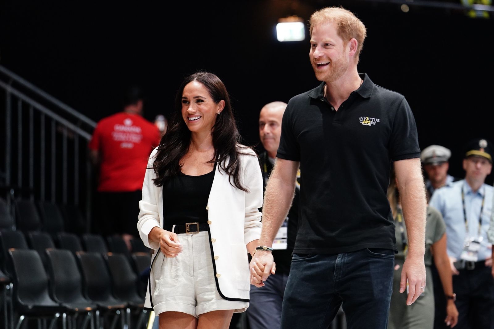 El príncipe Harry y su esposa Megan, duquesa de Sussex