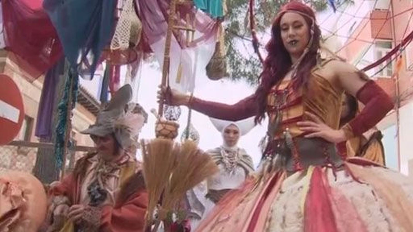 Comienza la Gran Feria Medieval de El Álamo con pasacalles, cetrería y gastronomía