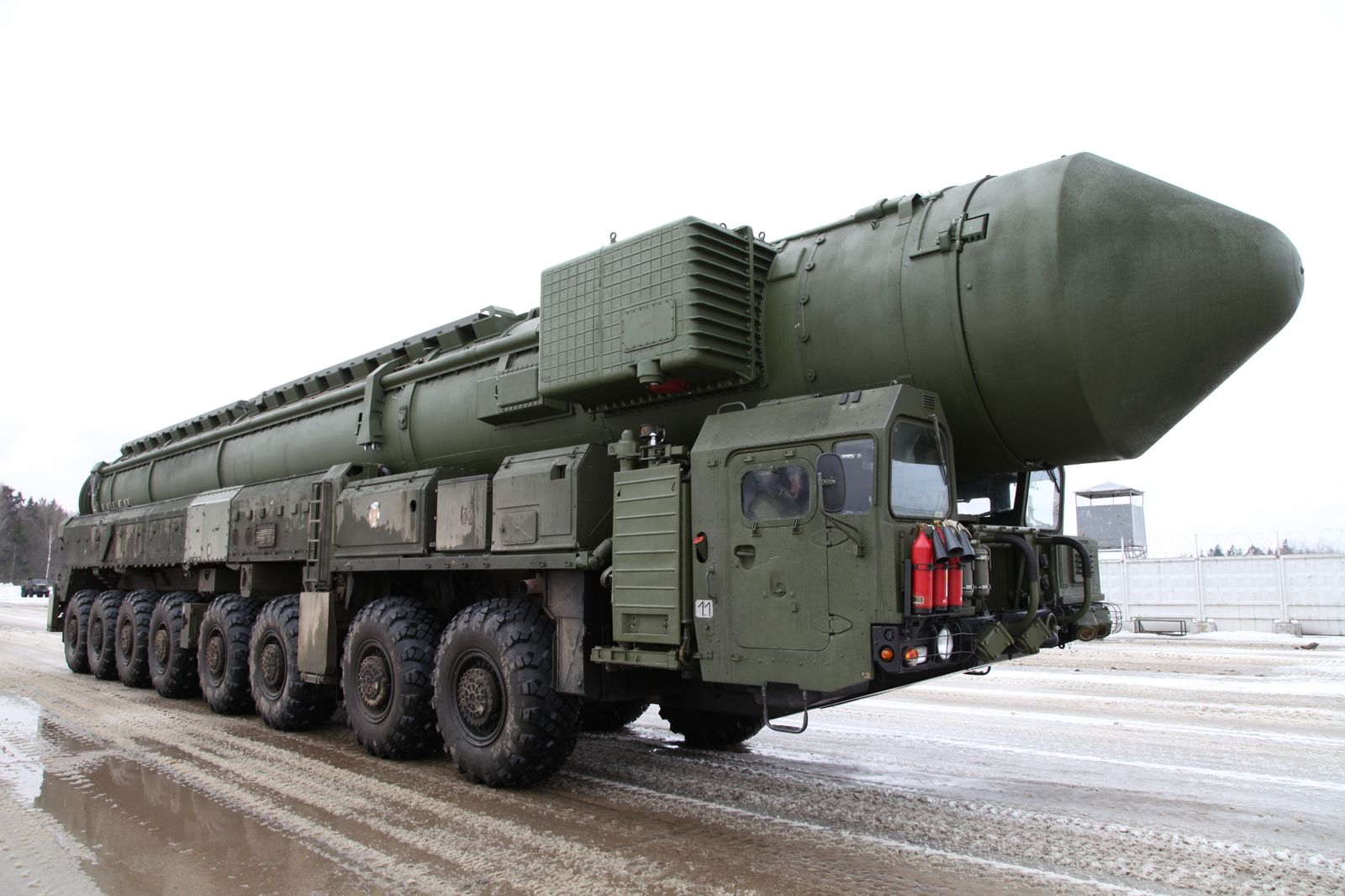 RT-2PM 'Tópol', misil intercontinental nuclear ruso