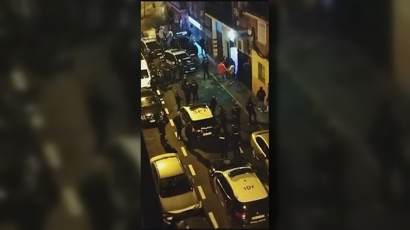 Imágenes en exclusiva de la batalla campal en una discoteca de Villaverde
