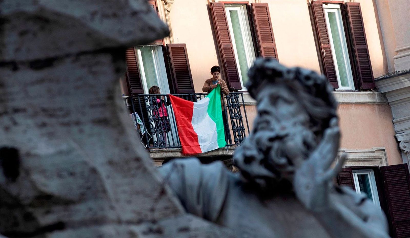 Se reduce el número de contagios en Italia