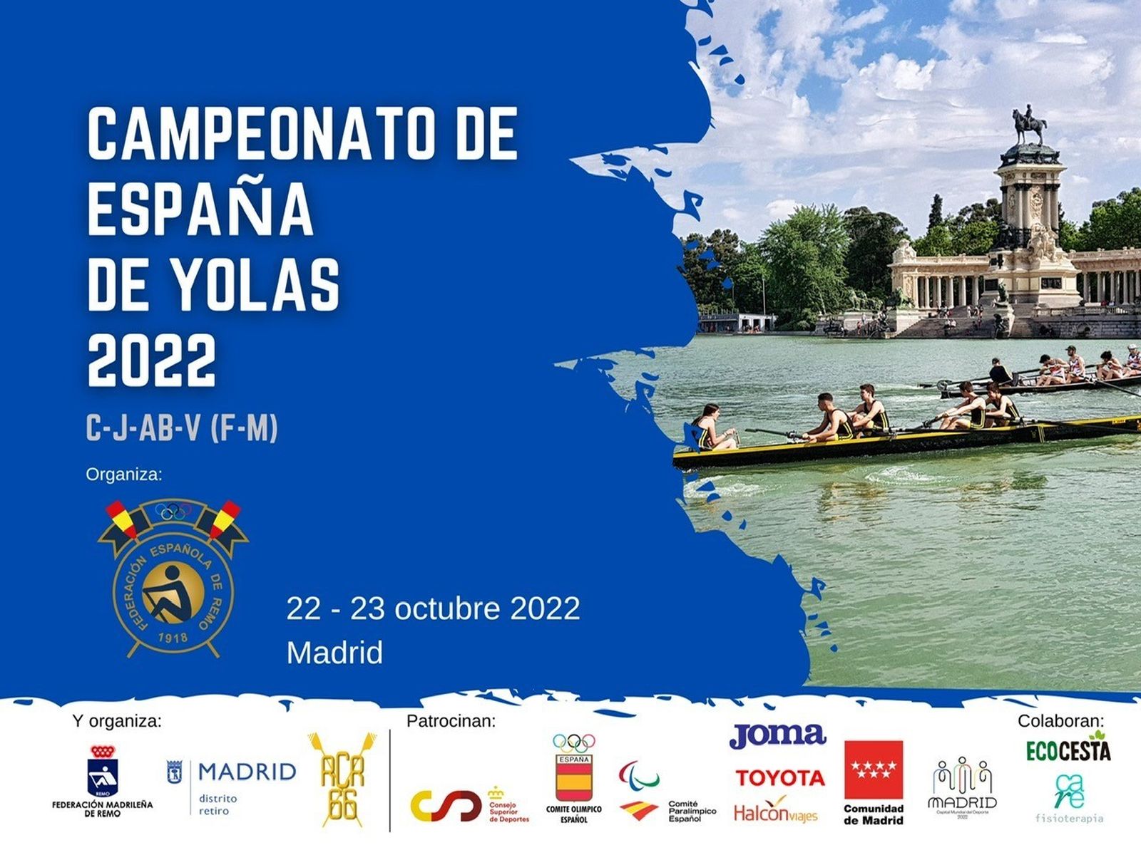 Yolas en el estanque de El Retiro