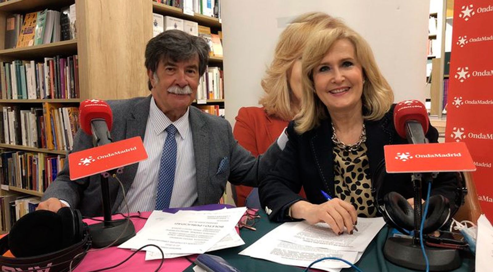 Javier Urra con Nieves Herrero