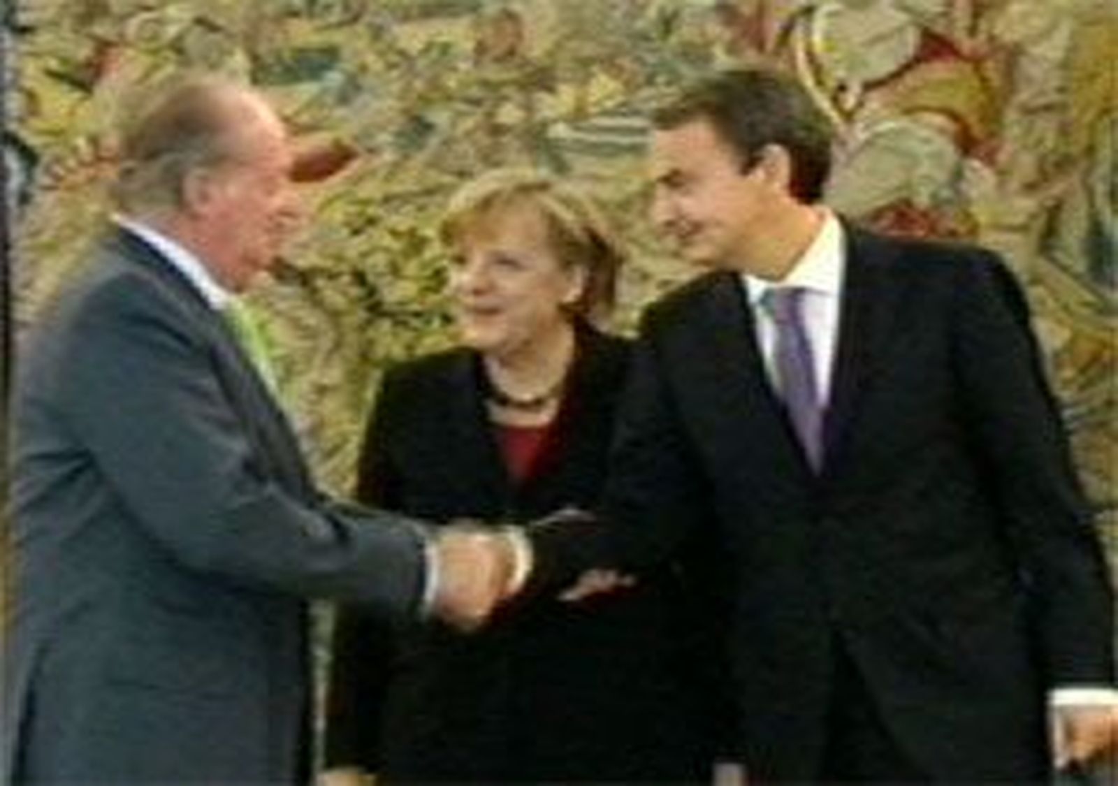 Merkel en España