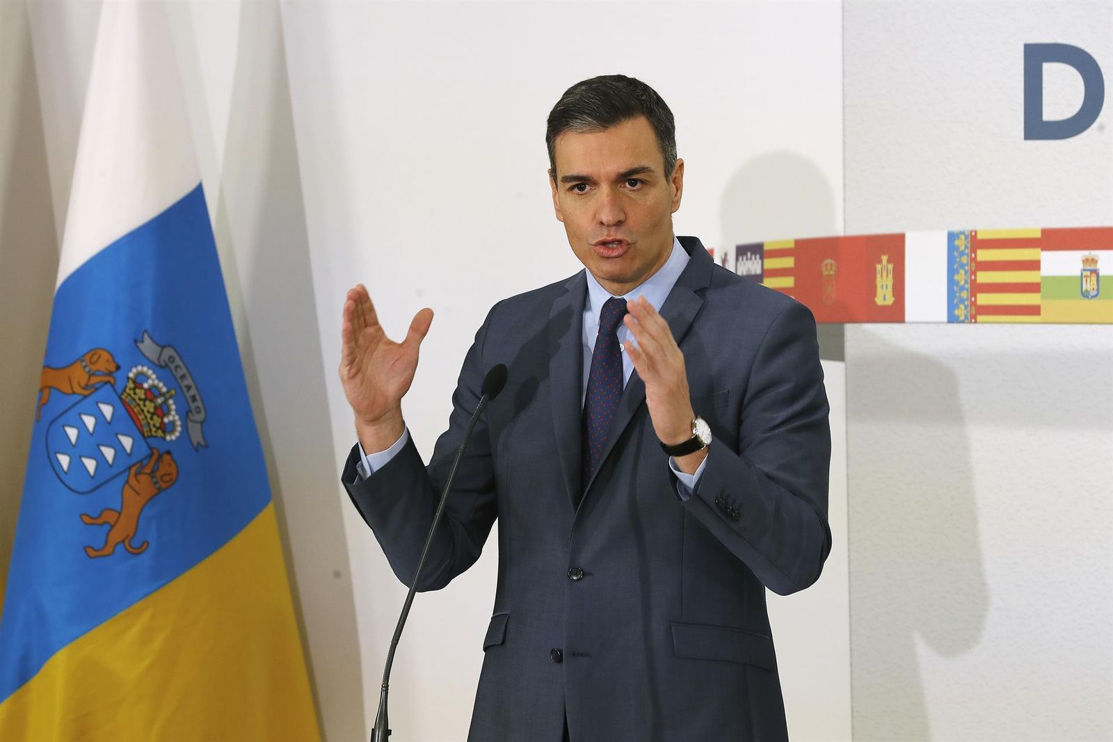 El presidente del Gobierno, Pedro Sánchez