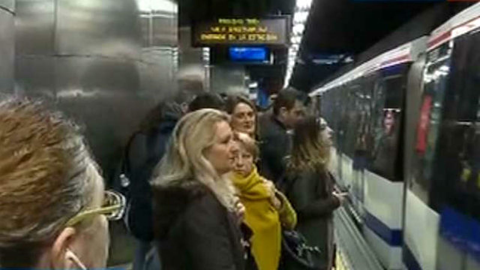 Andén de metro