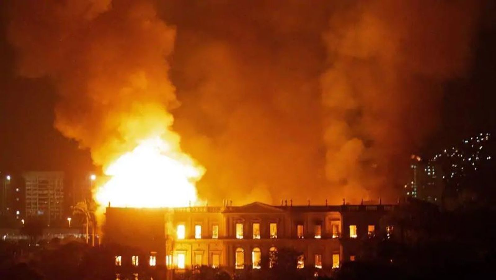 Incendio en las instalaciones del Flamengo