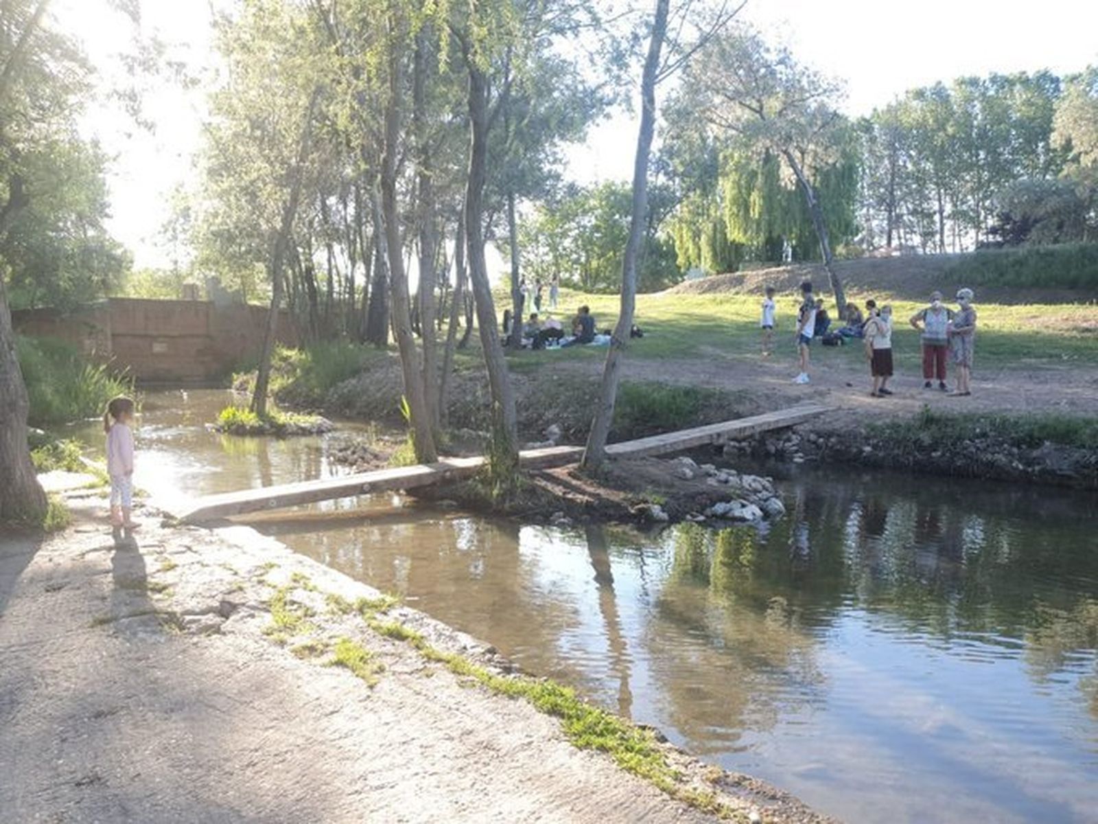 Río Tajo a su paso por Alcalá de Henares