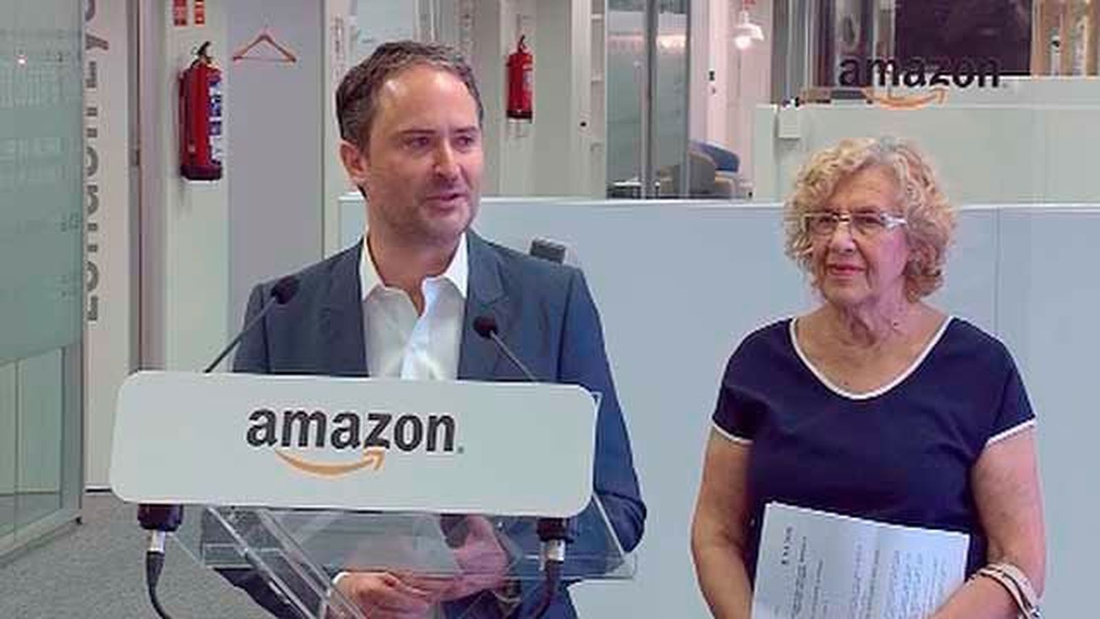 Amazon inaugura un 'hub' tecnológico en Madrid