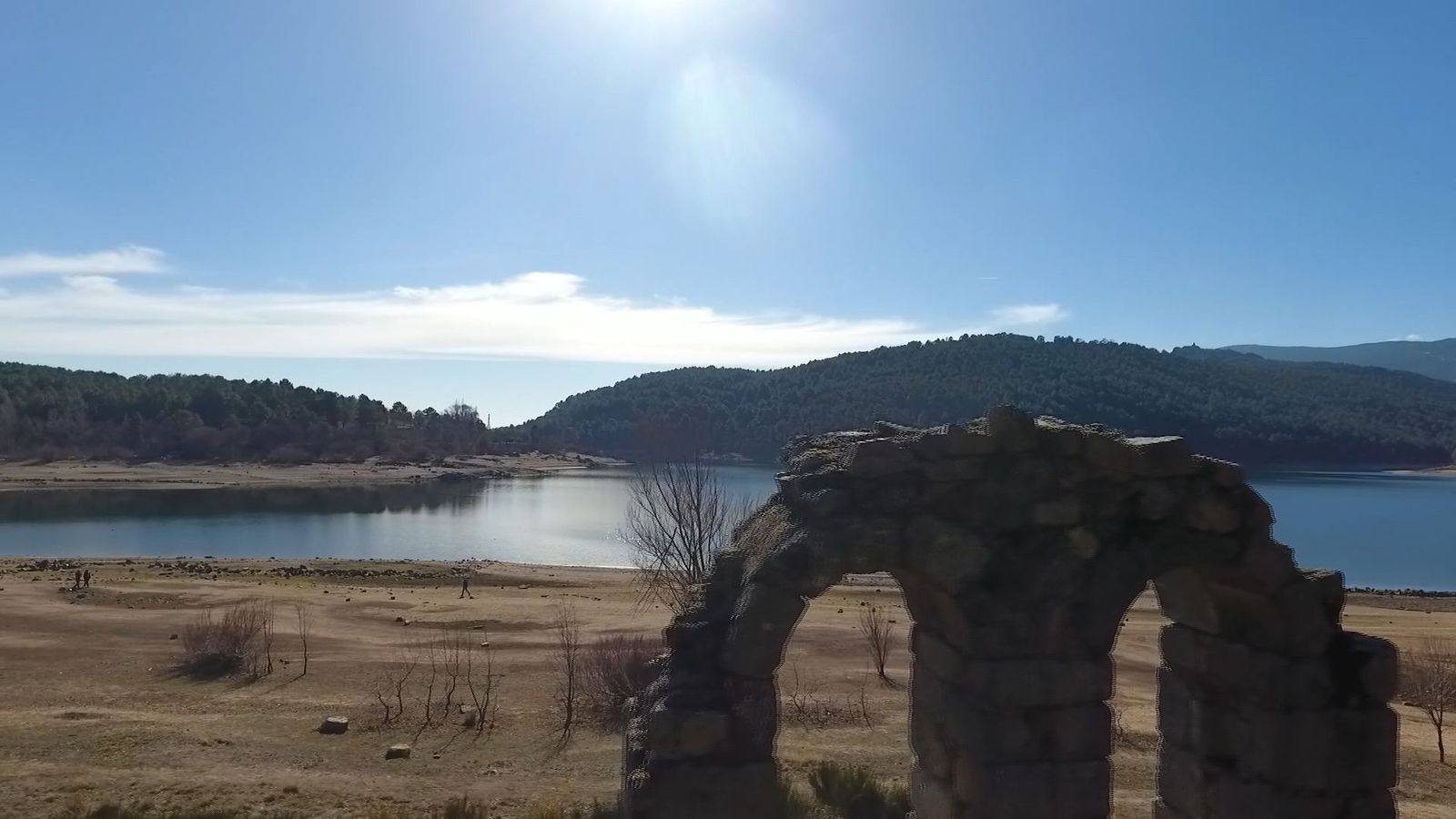 Embalse de La Jarosa, la ruta del agua