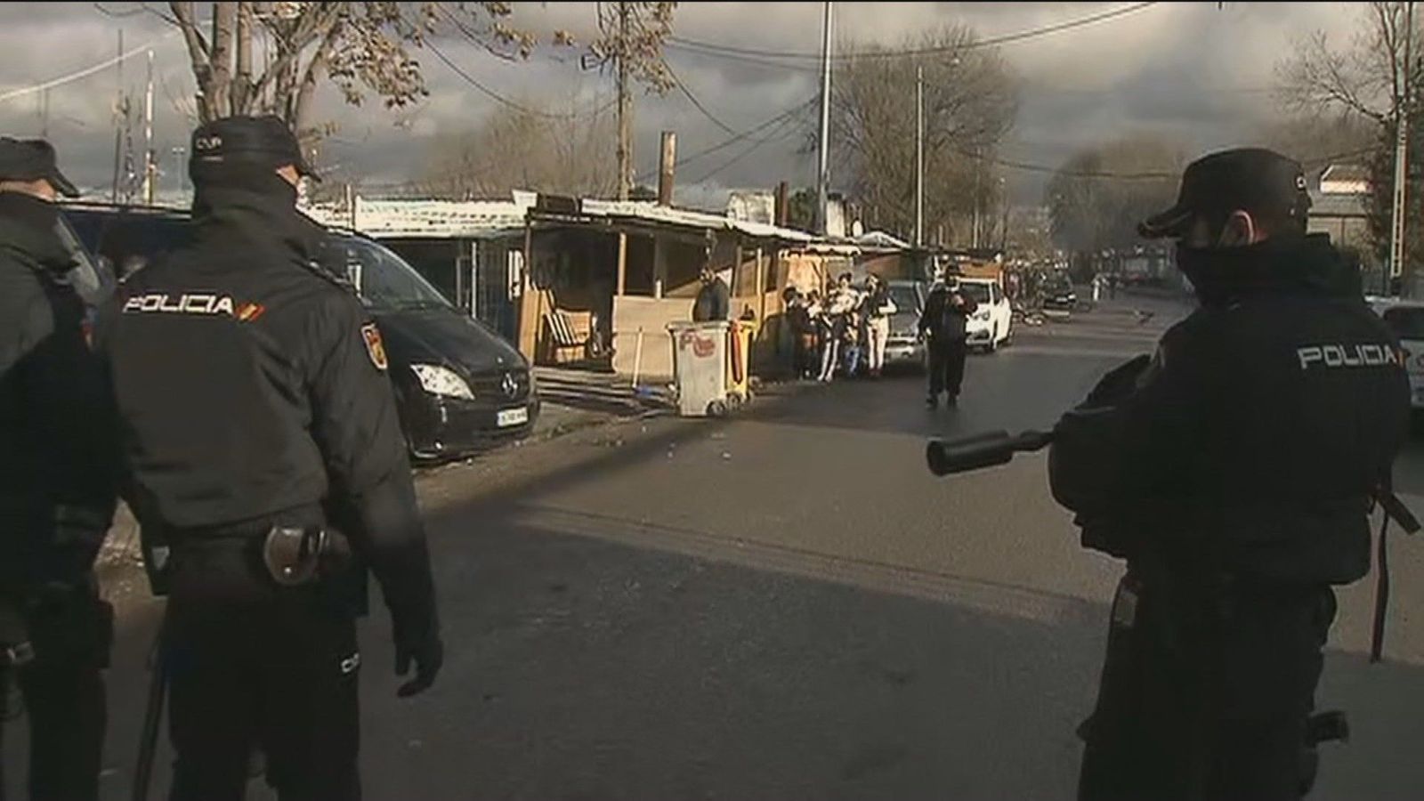 Golpe en la Cañada Real al clan de 'los Gordos', que quería suceder a 'los Kikos' en el negocio de droga en la zona
