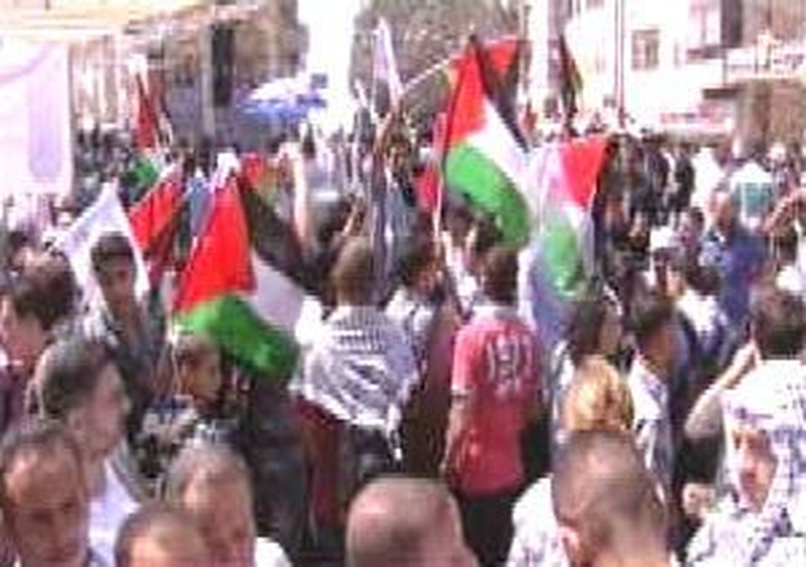 Miles de palestinos piden en Ramala ser el Estado 194 de la ONU