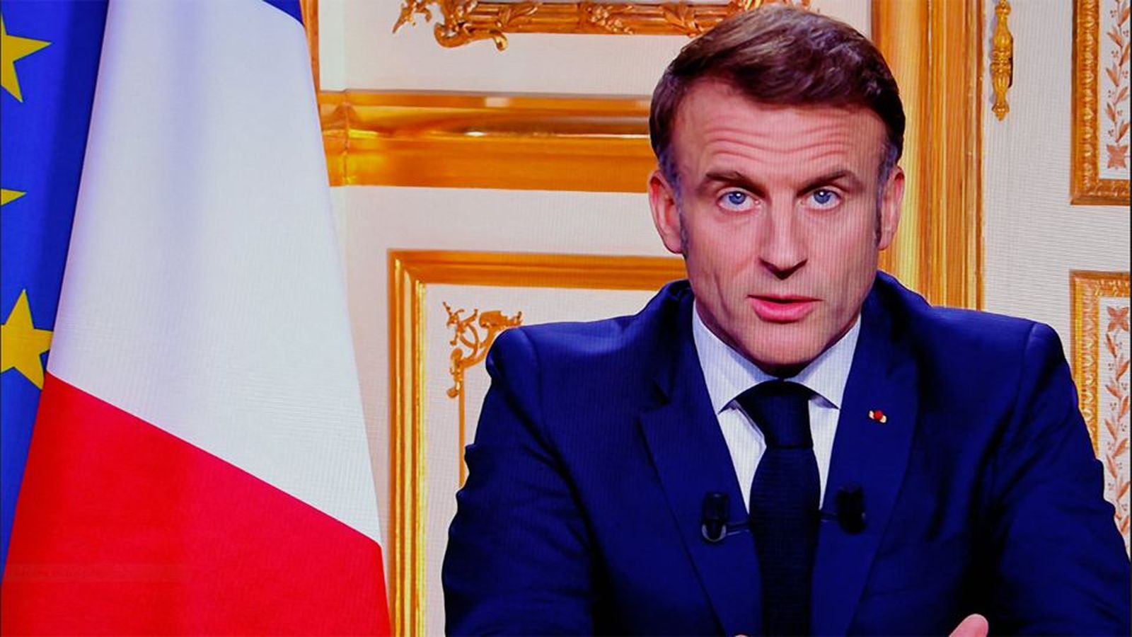 Discurso de Macron a todos los franceses