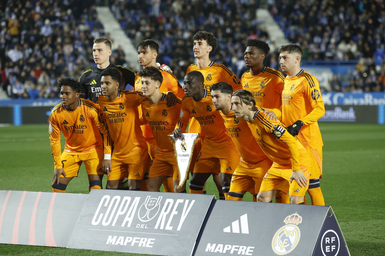 Alineación del Real Madrid contra el Leganés