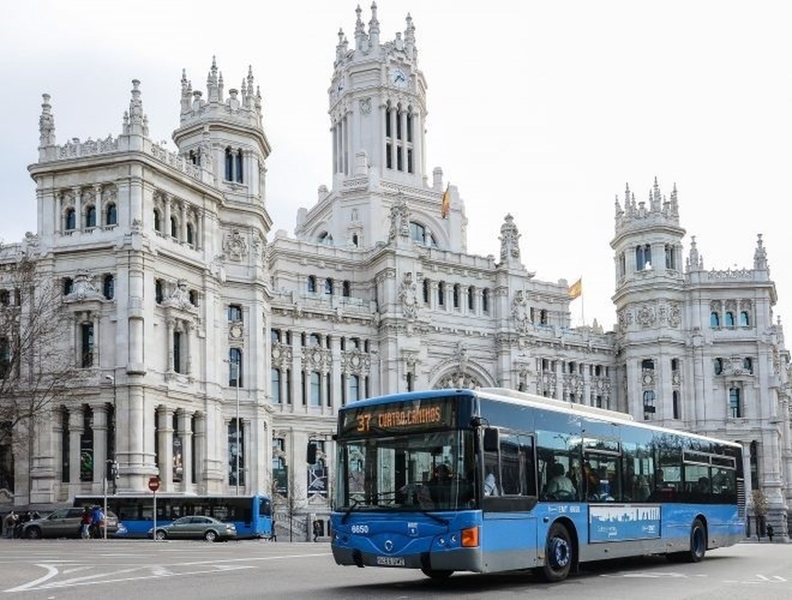 Palacio de Cibeles, sede del Ayuntamiento de Madrid