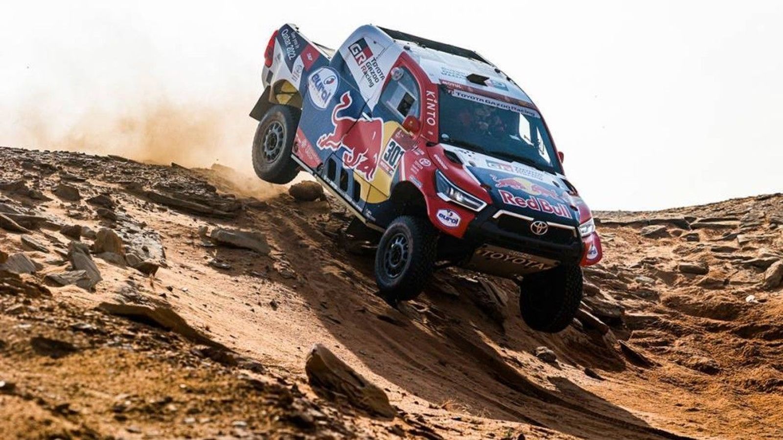 Al-Attiyah gana la etapa y se queda a 15 minutos de Peterhansel
